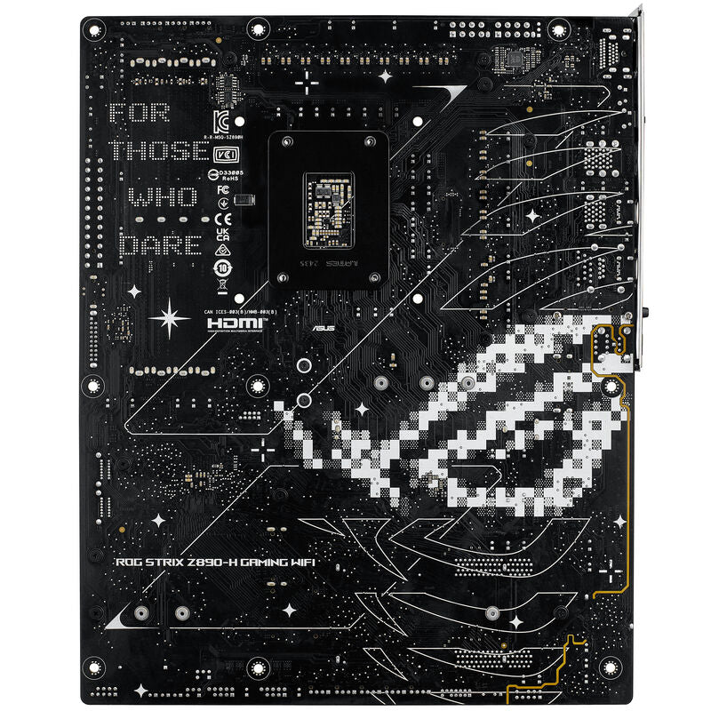 ASUS ROG Strix Z890-H Gaming WiFi hovedkort generelt oversiktsbilde