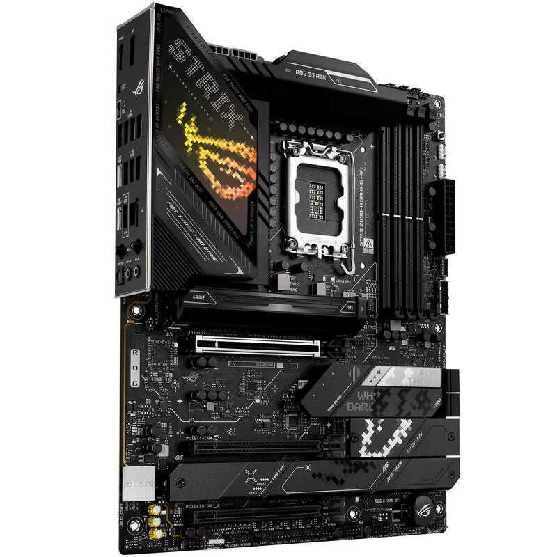 ASUS ROG Strix Z890-H Gaming WiFi hovedkort med RAM installert