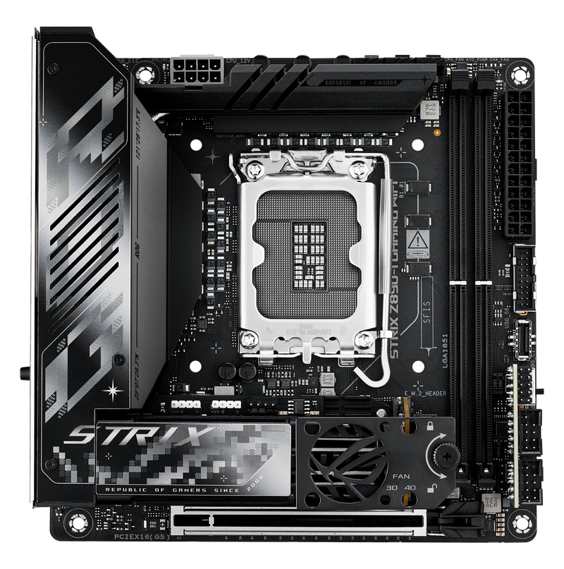 Detaljbilde av ASUS ROG Strix Z890-I Gaming WiFi hovedkort