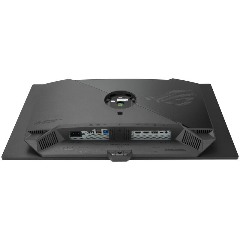 ASUS ROG Swift OLED PG27UCDM med ergonomisk posisjon