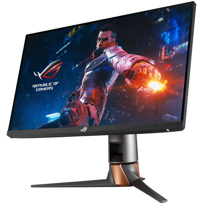 Detalj av ASUS ROG Swift PG259QN skjermramme