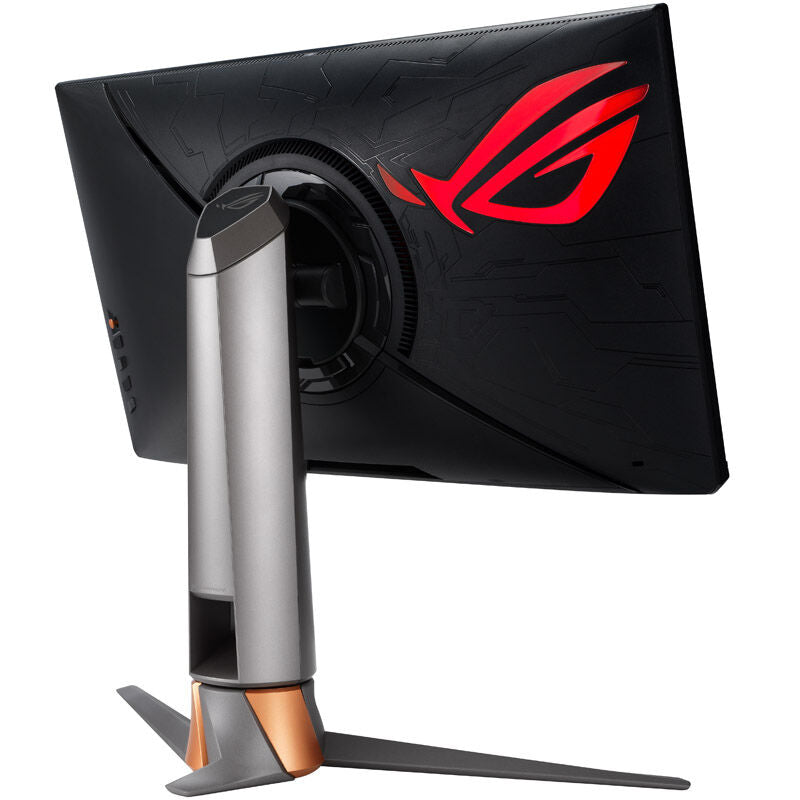 Nærbilde av ASUS ROG Swift PG259QN knapper