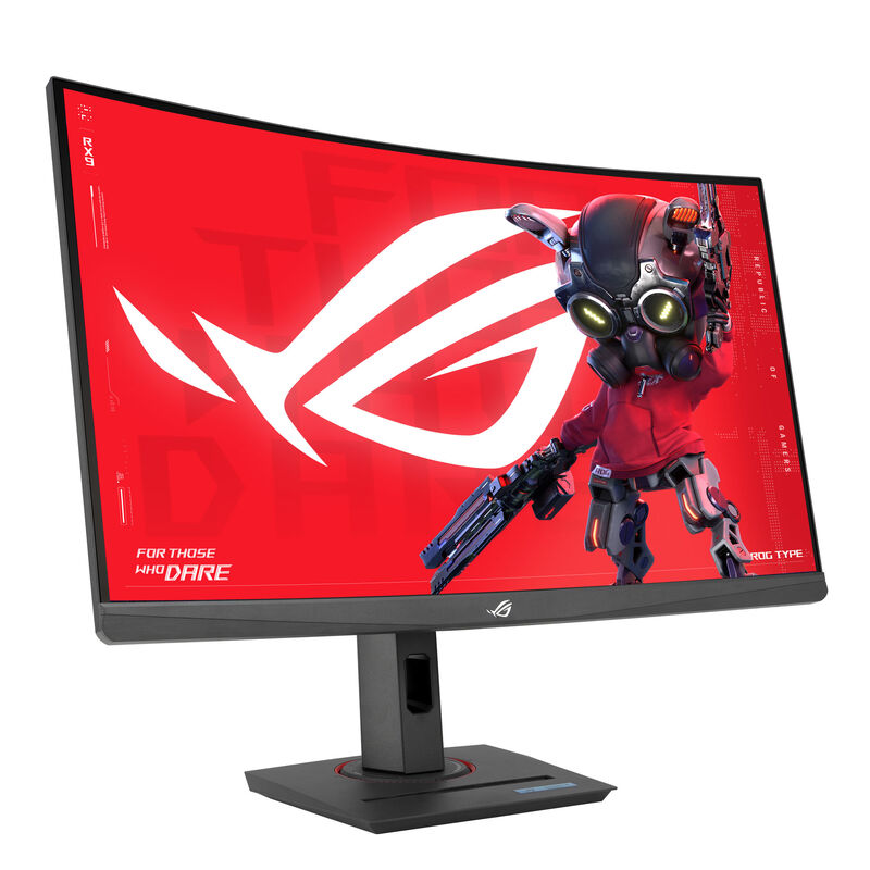ASUS ROG Swift XG27WCMS gamingskjerm bakside