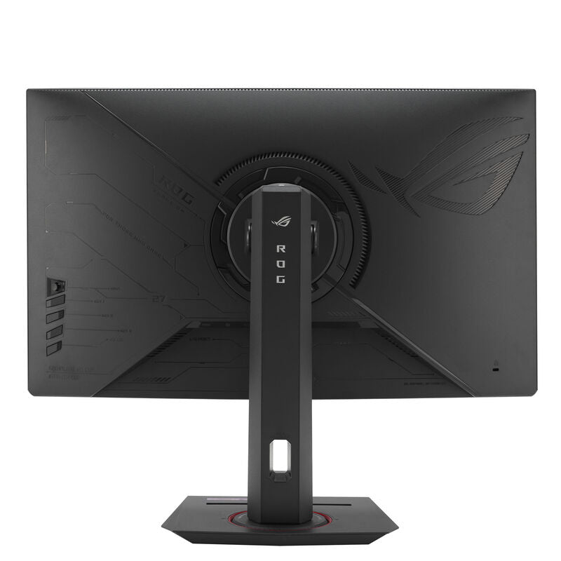 Nærbilde av tilkoblinger på ASUS ROG Swift XG27WCMS