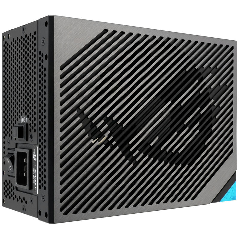 Detalj av ASUS ROG Thor Titanium III strømforsyning kabler