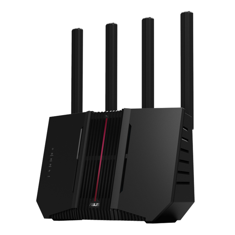 ASUS RT-BE92U trådløs ruter Wi-Fi 7 tri-band 9300 Mbps forfra