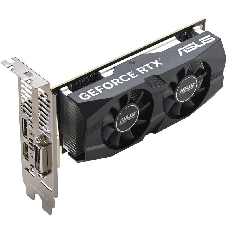 ASUS RTX 3050 Low Profile O6G grafikkort logo og design