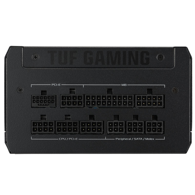 Kabelforbindelser på ASUS TUF Gaming 1000W Gold strømforsyning