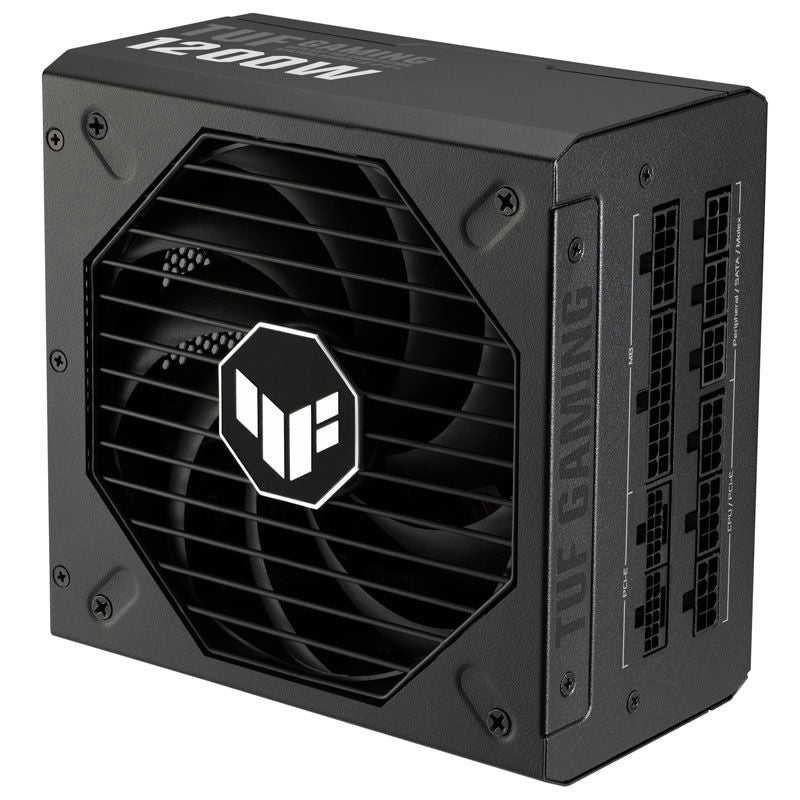 ASUS TUF Gaming 1200W Gold strømforsyning montert i PC