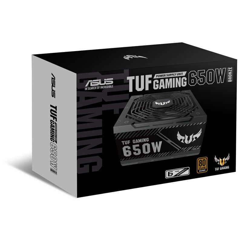Oversikt ASUS TUF Gaming 650B strømforsyning