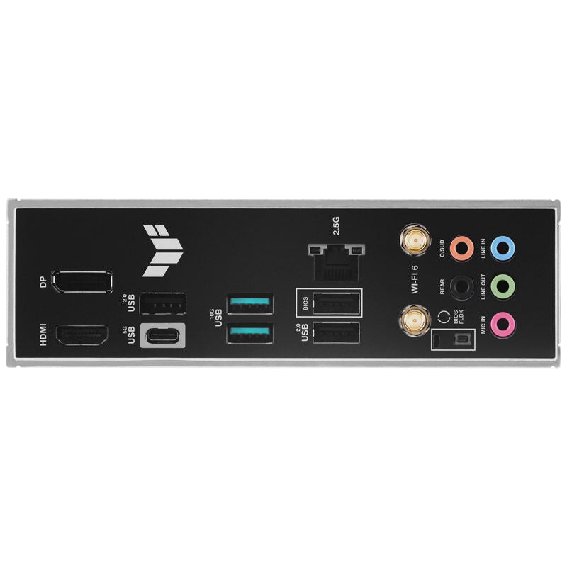 Montert ASUS TUF Gaming A620-PRO WIFI hovedkort i PC-kabinett