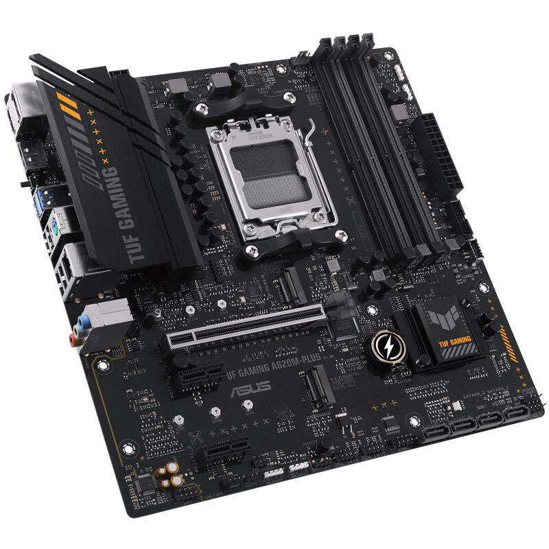 ASUS TUF Gaming A620M-Plus hovedkort bakside