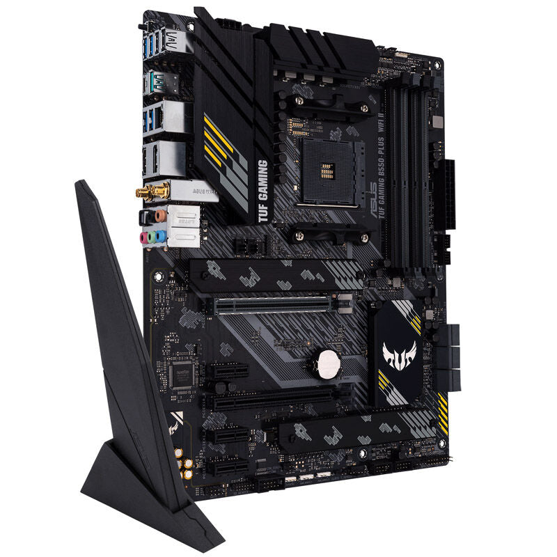 ASUS TUF Gaming B550-Plus Wi-Fi II hovedkort pakket og klar