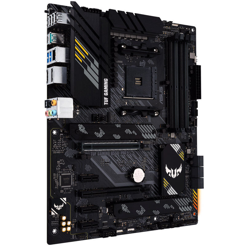ASUS TUF Gaming B550-Pro hovedkort med tilkoblinger