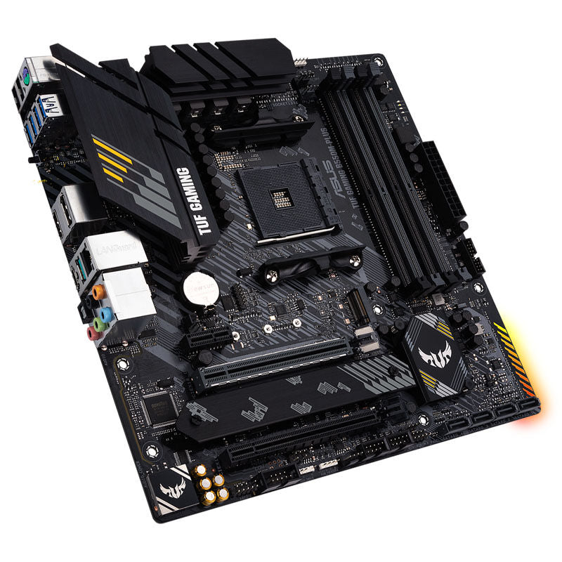 ASUS TUF Gaming B550M-Plus hovedkort bakside