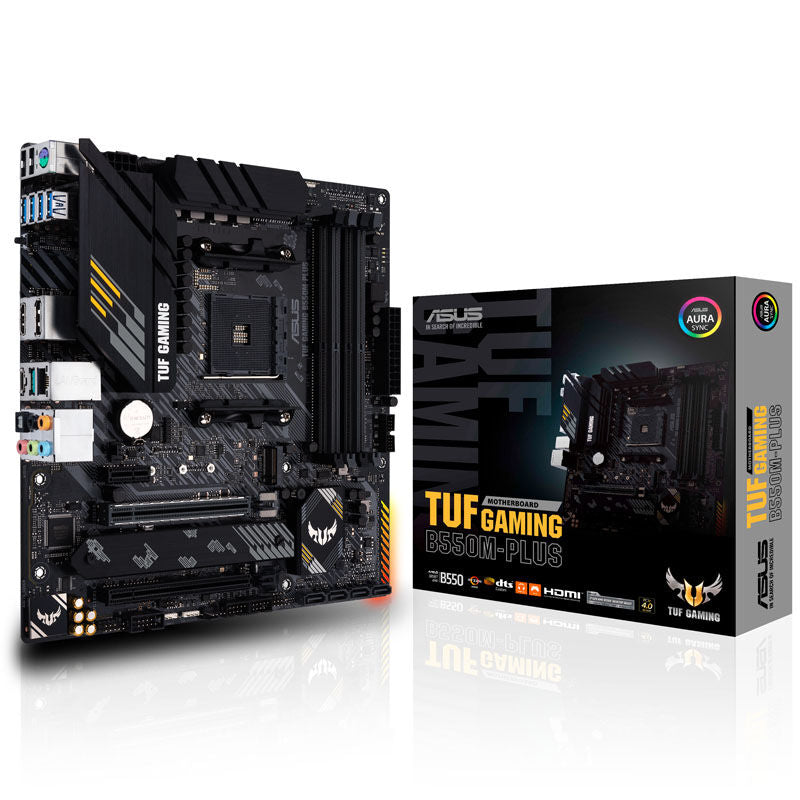 ASUS TUF Gaming B550M-Plus hovedkort front