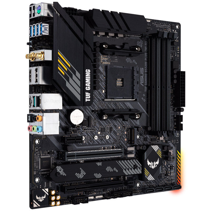 RGB-belysning på ASUS TUF Gaming B550M-Plus Wi-Fi II hovedkort