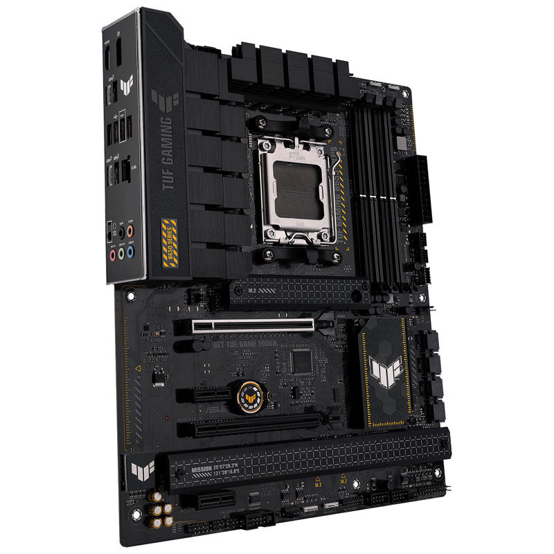 ASUS TUF Gaming B650-Plus hovedkort forfra
