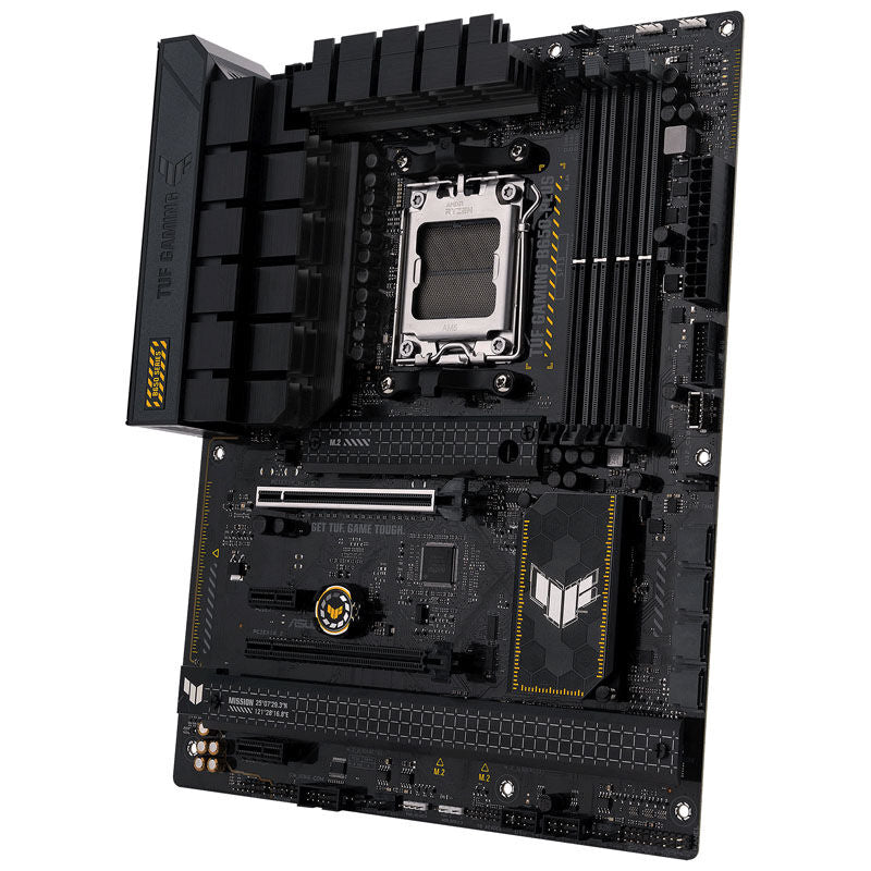 ASUS TUF Gaming B650-Plus hovedkort med tilkoblinger