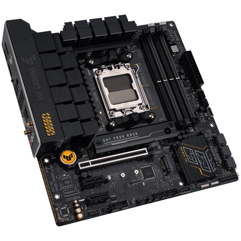 ASUS TUF Gaming B650M-E WIFI hovedkort bakside