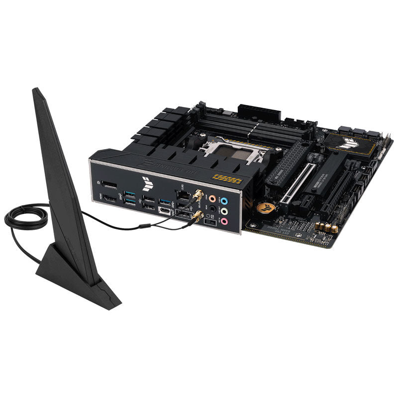ASUS TUF Gaming B650M-Plus WiFi hovedkort bakside