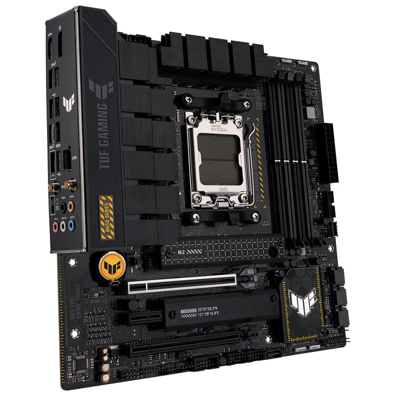 ASUS TUF Gaming B650M-Plus WiFi hovedkort forfra