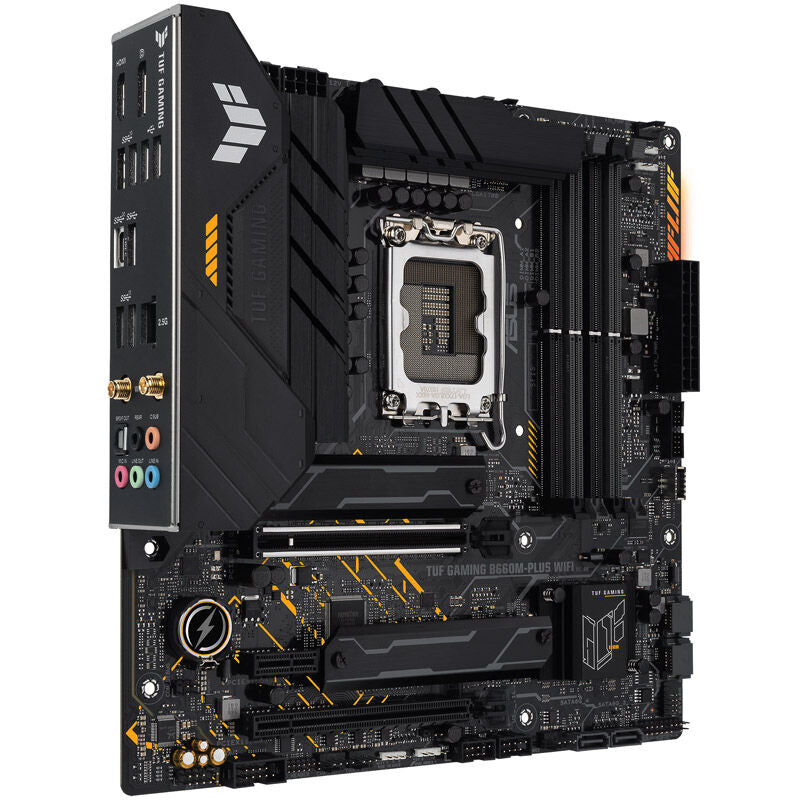 Oversikt over ASUS TUF Gaming B660M-Plus WiFi hovedkort