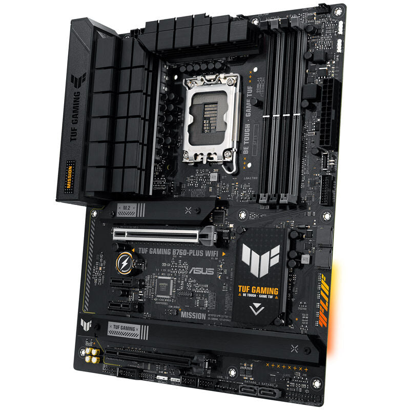 Oversikt over ASUS TUF Gaming B760-Plus WIFI hovedkort PCIe-porter