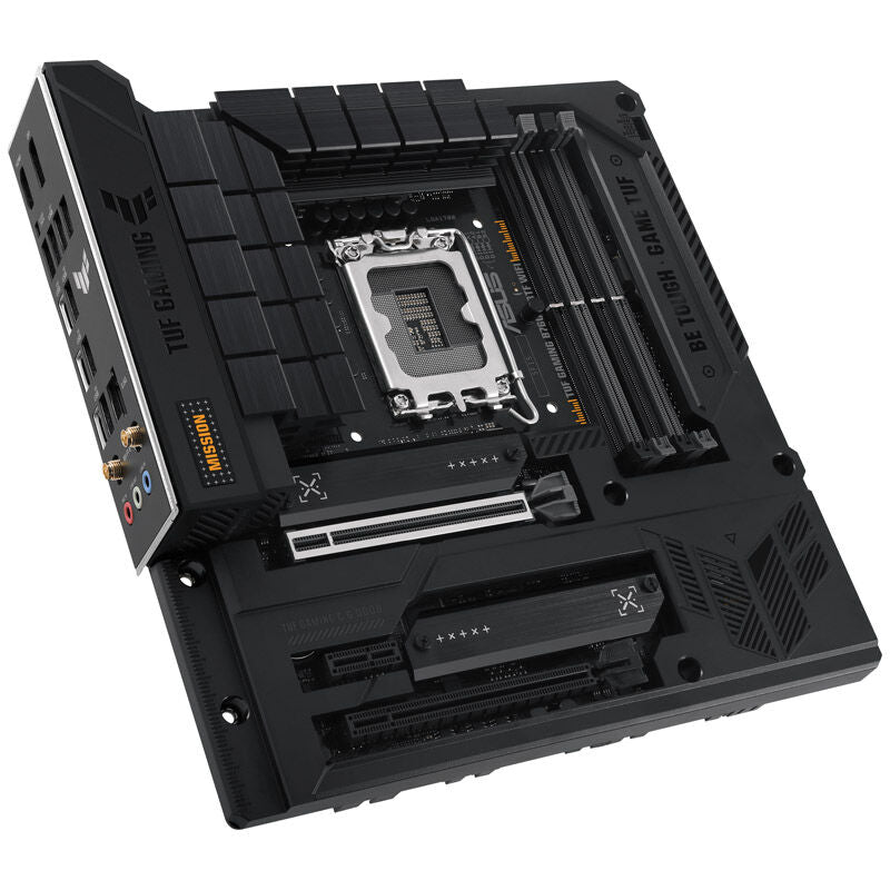 ASUS TUF Gaming B760M-BTF WIFI hovedkort forfra