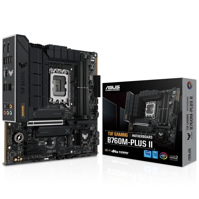 ASUS TUF Gaming B760M-Plus II hovedkort forfra