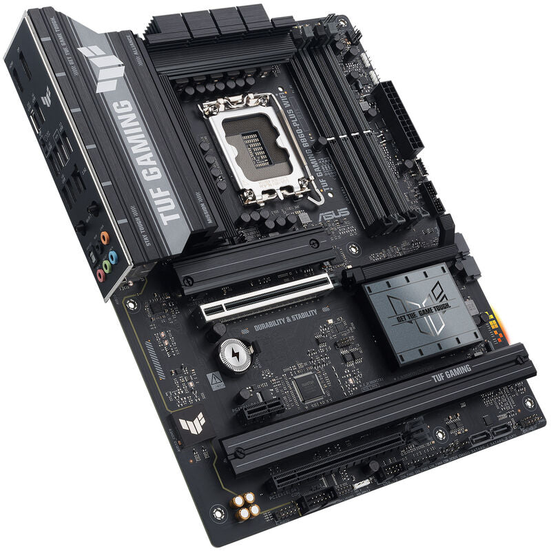 ASUS TUF Gaming B860-Plus WiFi hovedkort bakside