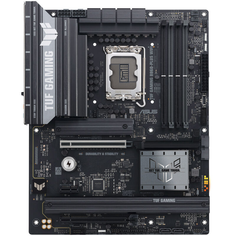 Detaljbilde av ASUS TUF Gaming B860-Plus WiFi hovedkort