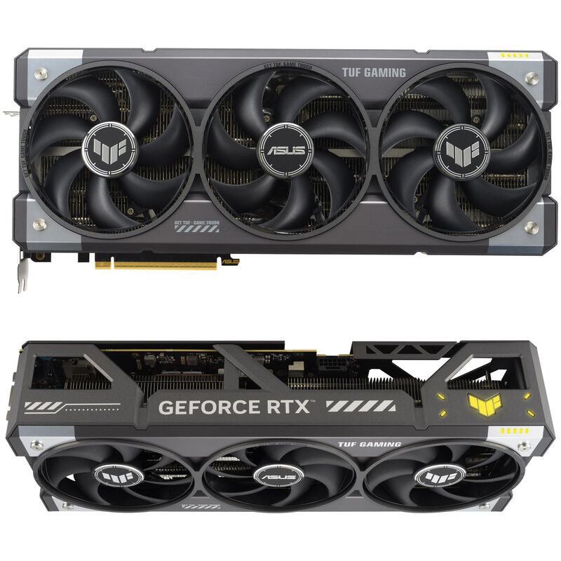 Detaljbilde av ASUS TUF Gaming GeForce RTX 5080 viftesystem