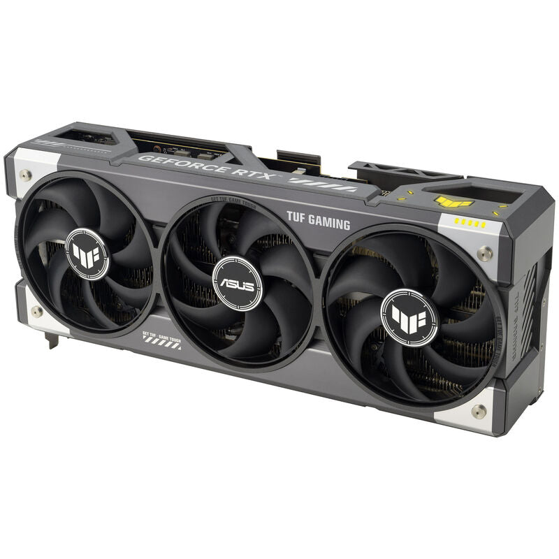 Oversikt ASUS TUF Gaming GeForce RTX 5080 med kjølevifter