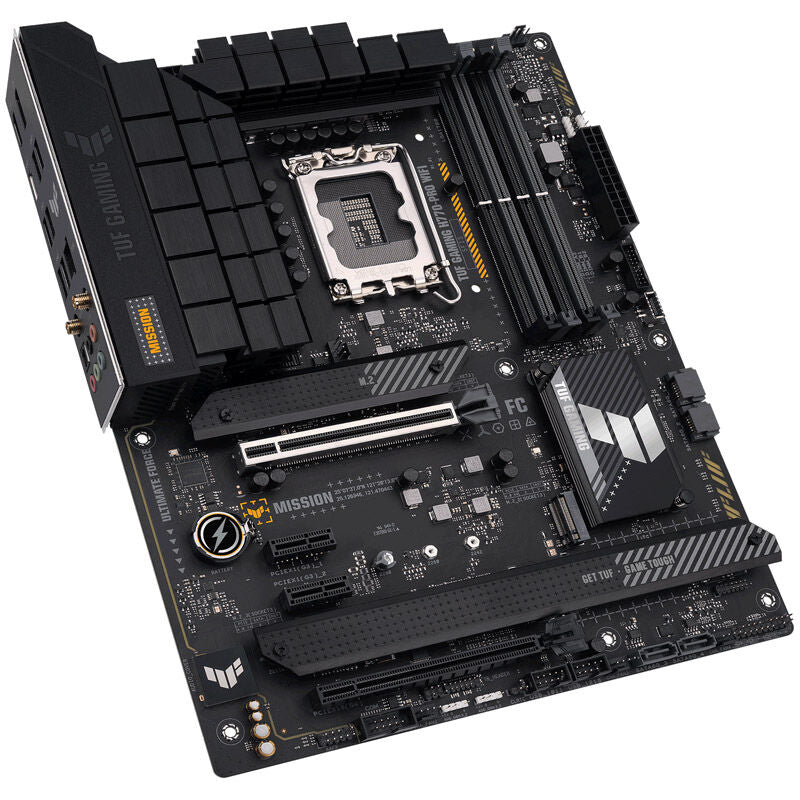 ASUS TUF Gaming H770-Pro WiFi hovedkort forfra