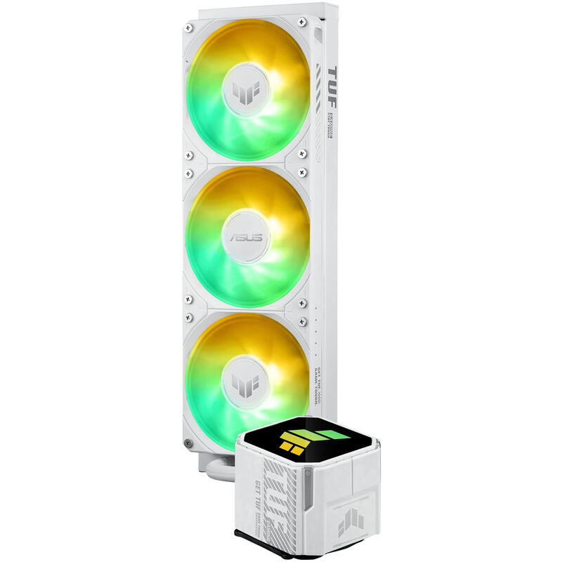 Montert ASUS TUF Gaming LC III 360 ARGB AIO vannkjøling i PC