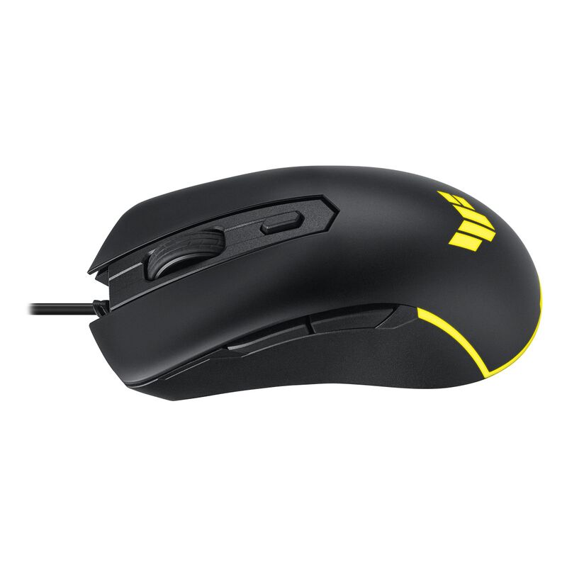 Nærbilde av knapper på ASUS TUF Gaming M3 Gen II gamingmus 8000 DPI svart