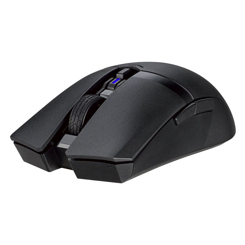 ASUS TUF Gaming M4 Wireless gamingmus montert på gamingbord