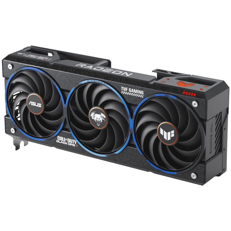 Displayporter på ASUS TUF Gaming RX 9070 XT COD BO7 grafikkort