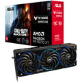 ASUS TUF Gaming RX 9070 XT COD BO7 grafikkort forfra