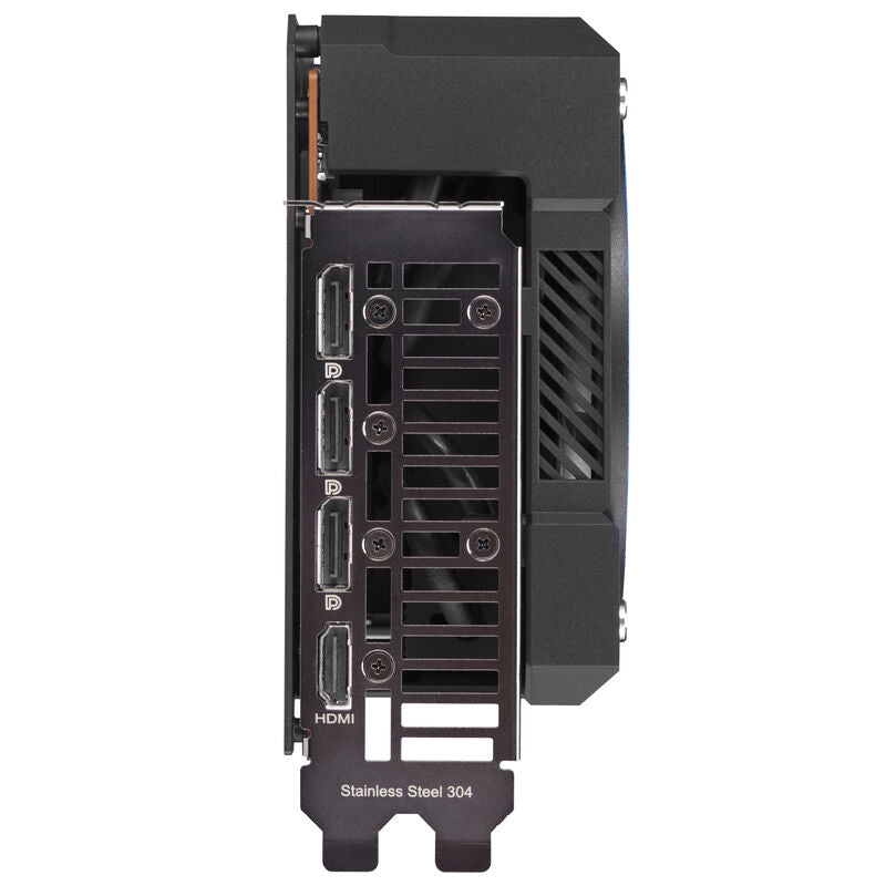Montert ASUS TUF Gaming RX 9070 XT COD BO7 grafikkort i PC