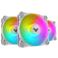 ASUS TUF Gaming TF120 ARGB vifte 3-pakk forfra hvit