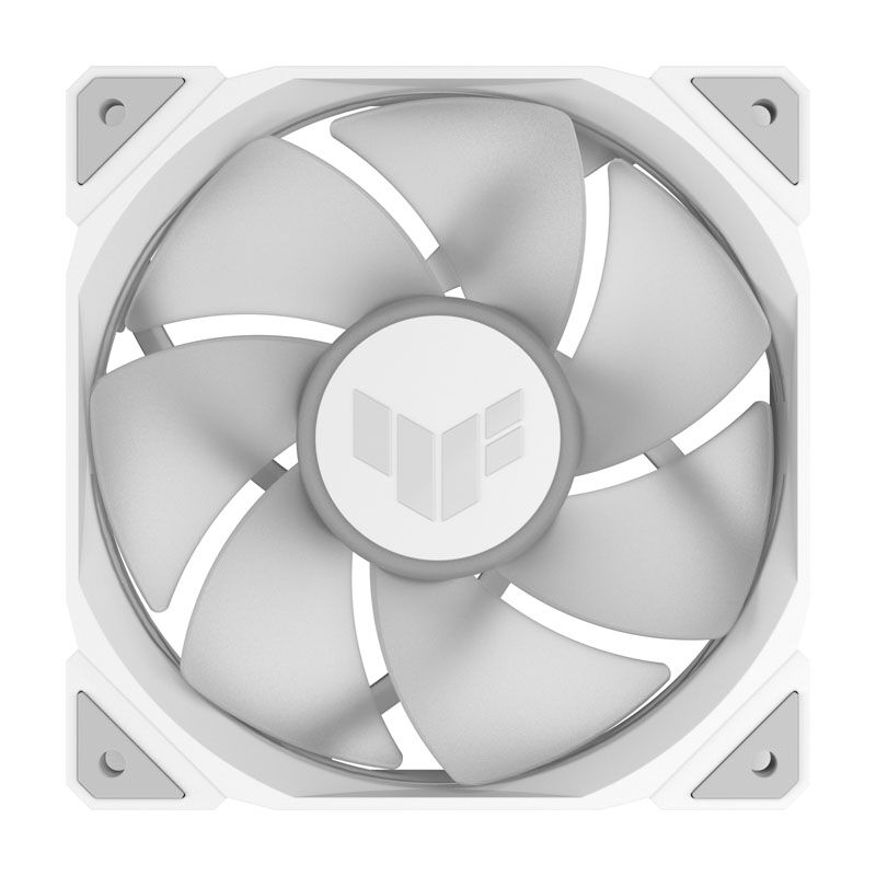 ASUS TUF Gaming TR120 Reverse PWM ARGB vifte 3-pakk 120 mm hvit bakside