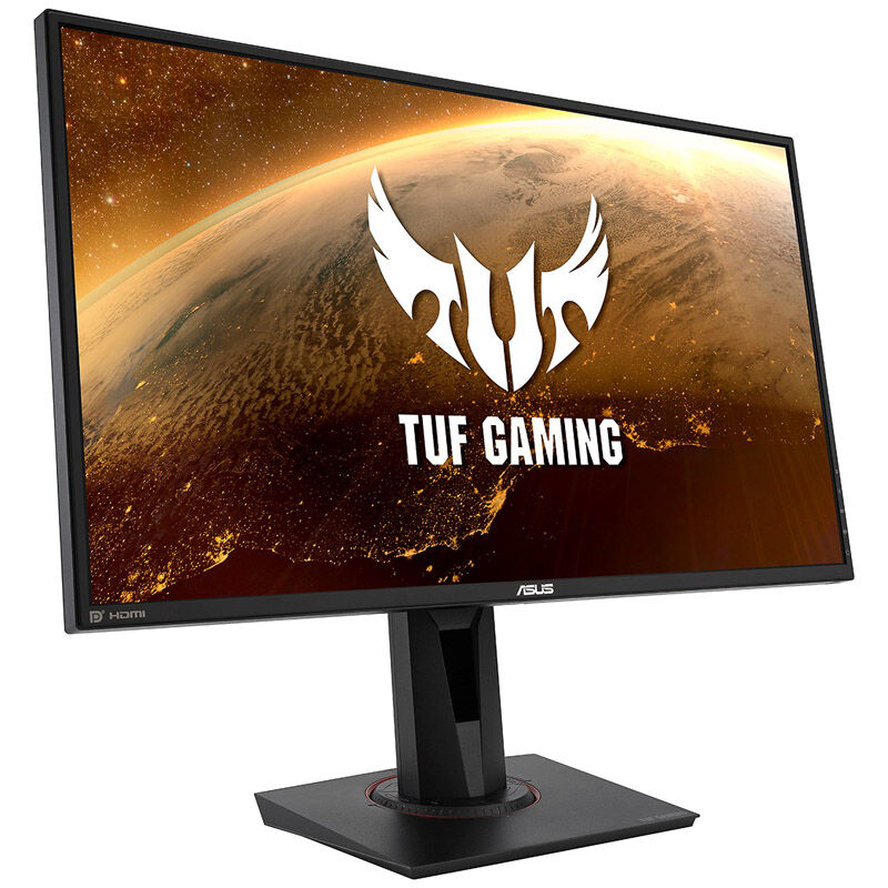 Bakside av ASUS TUF Gaming VG279QM 27" gamingskjerm