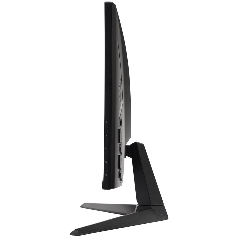 ASUS TUF Gaming VG27AQA1A montert på skrivebord