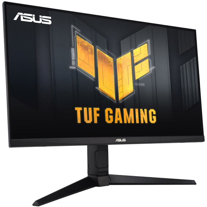 ASUS TUF Gaming VG27AQL3A bakside med tilkoblinger