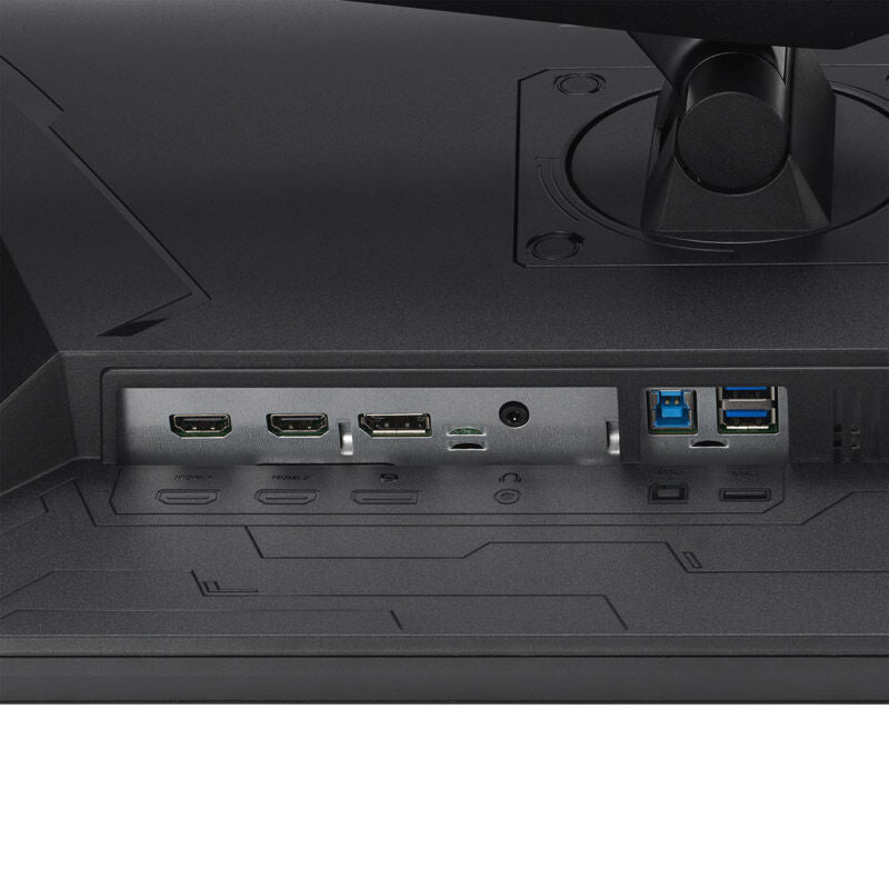 ASUS TUF Gaming VG27AQL3A med skjermbilde i spillmodus