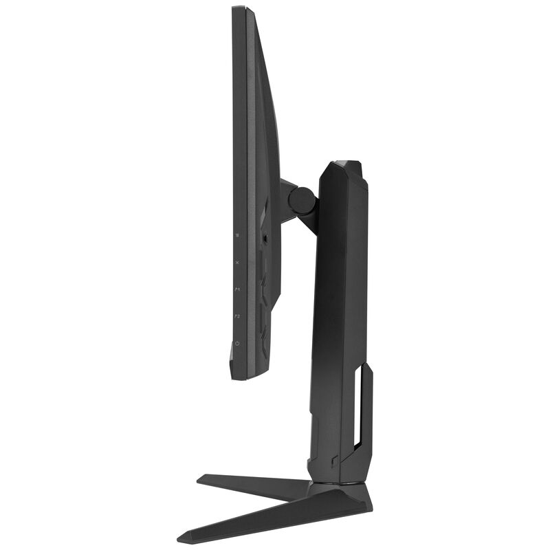 ASUS TUF Gaming VG27AQL5A 27" gamingskjerm montert på skrivebord