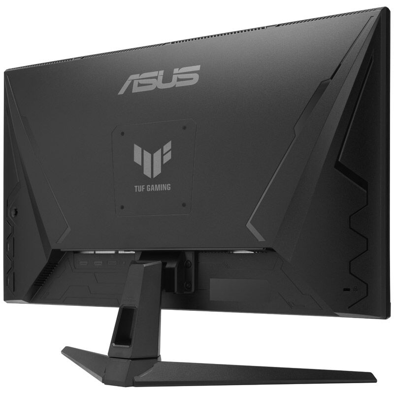 Nærbilde av ASUS TUF Gaming VG27AQM1A 27" gamingskjerm knapp