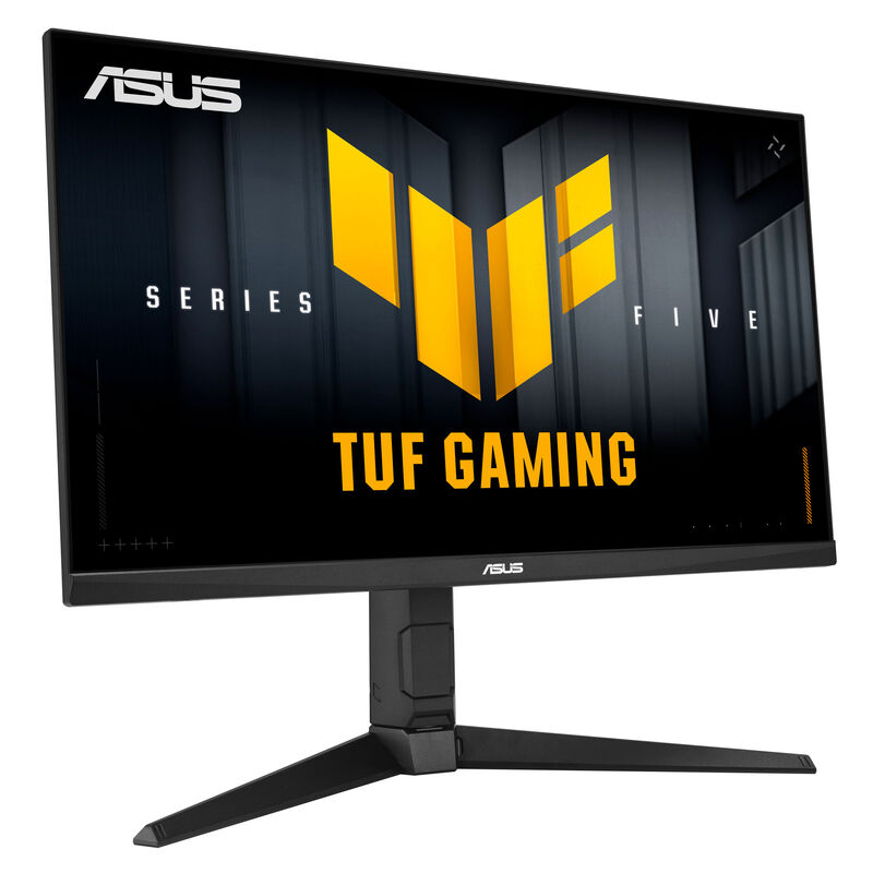 ASUS TUF Gaming VG27AQML5A bakside med porter